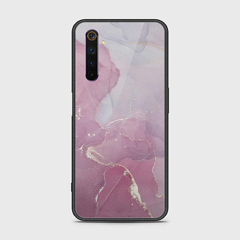 Realme 6 Pro Cover - Mystic Marble Series - HQ Ultra Shine Premium Infinity Glass Soft Silicon Borders Case