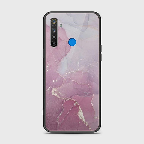 Realme 5i Cover - Mystic Marble Series - HQ Ultra Shine Premium Infinity Glass Soft Silicon Borders Case