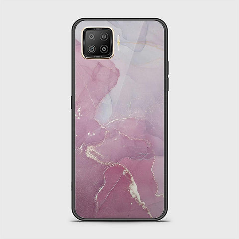 Oppo Reno 4 Lite Cover - Mystic Marble Series - HQ Ultra Shine Premium Infinity Glass Soft Silicon Borders Case