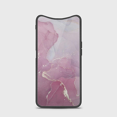 Oppo Find X Cover - Mystic Marble Series - HQ Ultra Shine Premium Infinity Glass Soft Silicon Borders Case