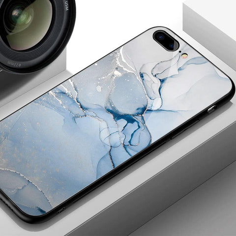 Huawei Y7 2018 Cover - Mystic Marble Series - HQ Ultra Shine Premium Infinity Glass Soft Silicon Borders Case