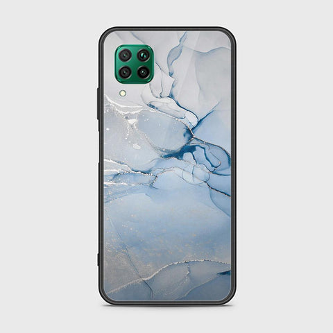 Huawei P40 Lite Cover - Mystic Marble Series - HQ Ultra Shine Premium Infinity Glass Soft Silicon Borders Case