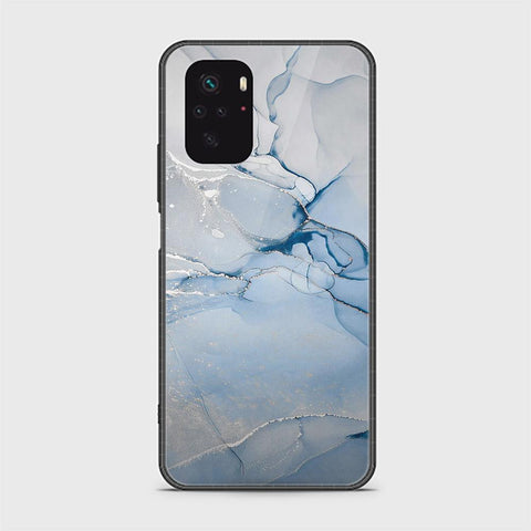 Xiaomi Redmi Note 10 4G Cover - Mystic Marble Series - HQ Ultra Shine Premium Infinity Glass Soft Silicon Borders Case