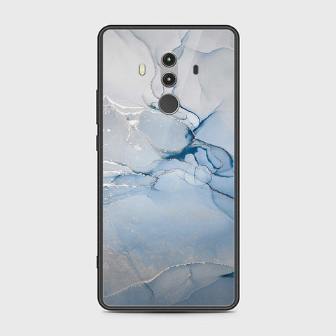 Huawei Mate 10 Pro Cover - Mystic Marble Series - HQ Ultra Shine Premium Infinity Glass Soft Silicon Borders Case