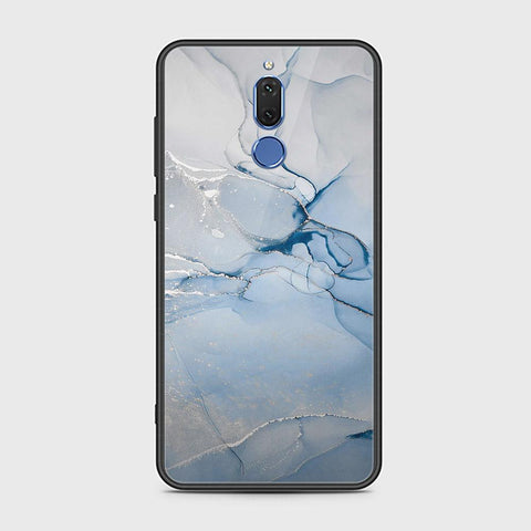 Huawei Mate 10 Lite Cover - Mystic Marble Series - HQ Ultra Shine Premium Infinity Glass Soft Silicon Borders Case