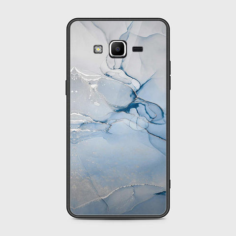 Samsung Galaxy Grand Prime Cover - Mystic Marble Series - HQ Ultra Shine Premium Infinity Glass Soft Silicon Borders Case