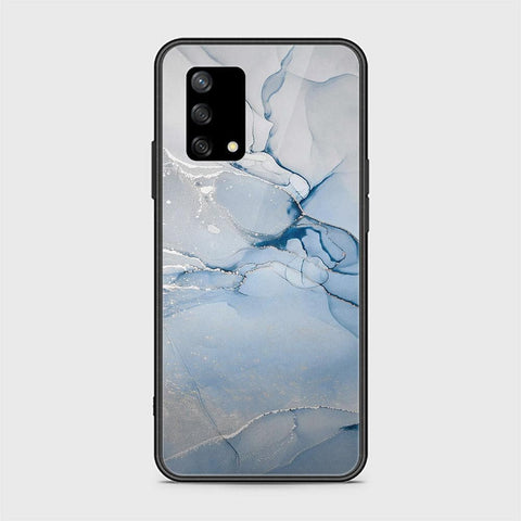 Oppo A95 4G Cover - Mystic Marble Series - HQ Ultra Shine Premium Infinity Glass Soft Silicon Borders Case