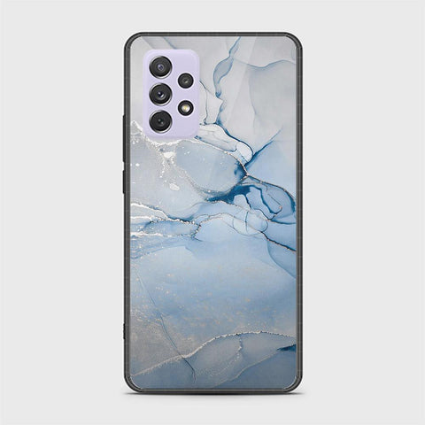 Samsung Galaxy A72 Cover - Mystic Marble Series - HQ Ultra Shine Premium Infinity Glass Soft Silicon Borders Case