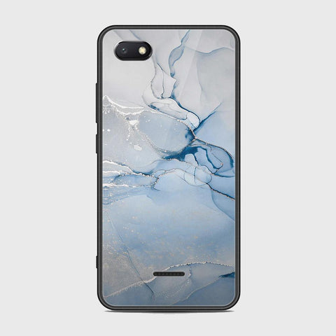 Xiaomi Redmi 6A Cover - Mystic Marble Series - HQ Ultra Shine Premium Infinity Glass Soft Silicon Borders Case