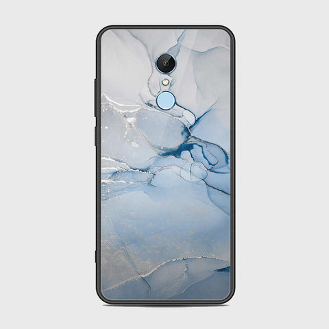 Xiaomi Redmi 5 Cover - Mystic Marble Series - HQ Ultra Shine Premium Infinity Glass Soft Silicon Borders Case