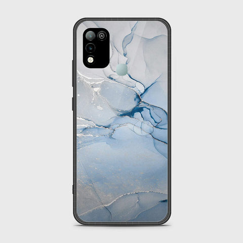 Infinix Hot 11 Play Cover- Mystic Marble Series - HQ Ultra Shine Premium Infinity Glass Soft Silicon Borders Case
