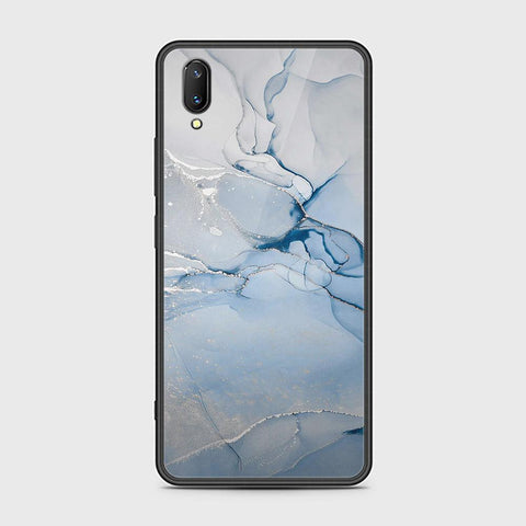 Vivo V11 Pro Cover - Mystic Marble Series - HQ Ultra Shine Premium Infinity Glass Soft Silicon Borders Case