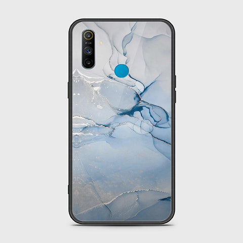 Realme C3 Cover - Mystic Marble Series - HQ Ultra Shine Premium Infinity Glass Soft Silicon Borders Case