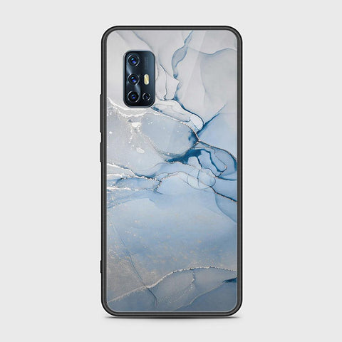 Vivo V17 Cover - Mystic Marble Series - HQ Ultra Shine Premium Infinity Glass Soft Silicon Borders Case