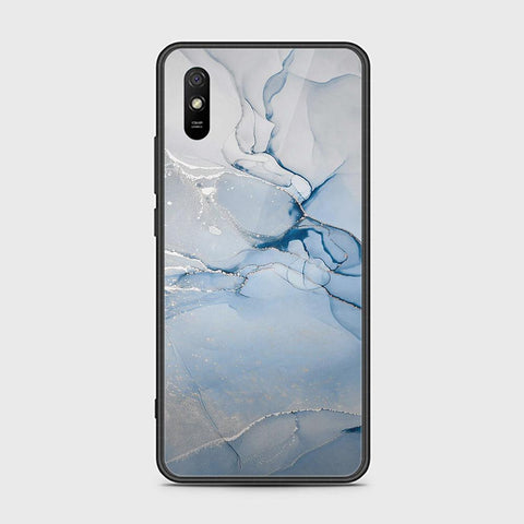 Xiaomi Redmi 9i Cover - Mystic Marble Series - HQ Ultra Shine Premium Infinity Glass Soft Silicon Borders Case