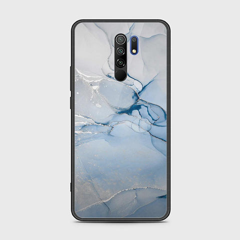 Xiaomi Redmi 9 Cover - Mystic Marble Series - HQ Ultra Shine Premium Infinity Glass Soft Silicon Borders Case
