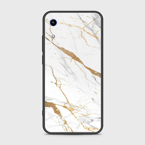 Huawei Honor 8A Cover - Mystic Marble Series - HQ Ultra Shine Premium Infinity Glass Soft Silicon Borders Case