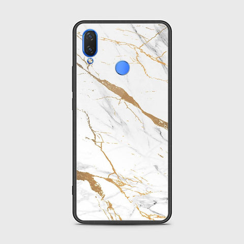 Huawei Y9 2019 Cover - Mystic Marble Series - HQ Ultra Shine Premium Infinity Glass Soft Silicon Borders Case