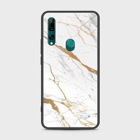 Honor 9X Cover - Mystic Marble Series - HQ Ultra Shine Premium Infinity Glass Soft Silicon Borders Case