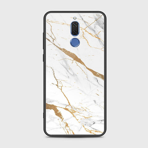 Huawei Mate 10 Lite Cover - Mystic Marble Series - HQ Ultra Shine Premium Infinity Glass Soft Silicon Borders Case