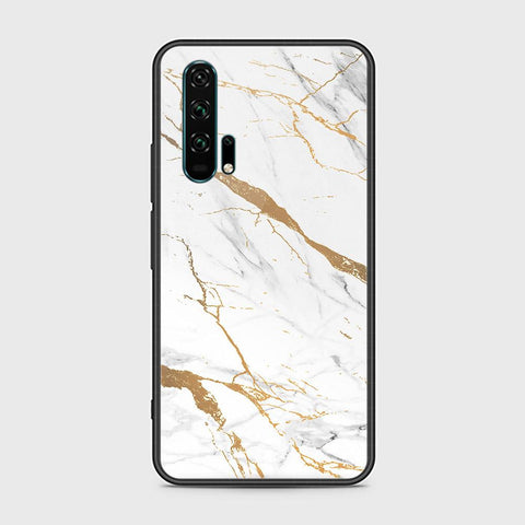 Honor 20 Pro Cover - Mystic Marble Series - HQ Ultra Shine Premium Infinity Glass Soft Silicon Borders Case