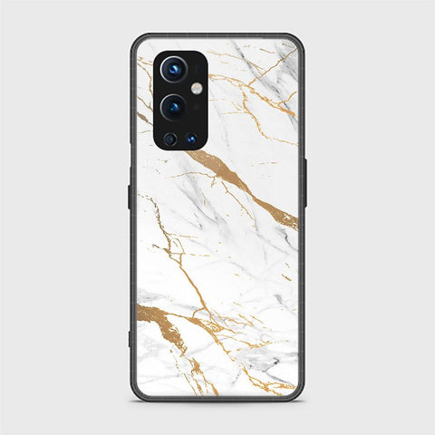 OnePlus 9 Pro Cover - Mystic Marble Series - HQ Ultra Shine Premium Infinity Glass Soft Silicon Borders Case