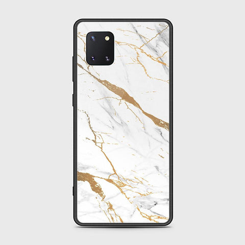 Samsung Galaxy Note 10 Lite Cover - Mystic Marble Series - HQ Ultra Shine Premium Infinity Glass Soft Silicon Borders Case