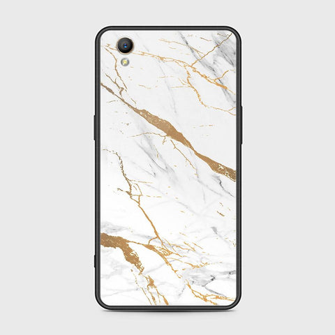 Oppo A37 Cover - Mystic Marble Series - HQ Ultra Shine Premium Infinity Glass Soft Silicon Borders Case