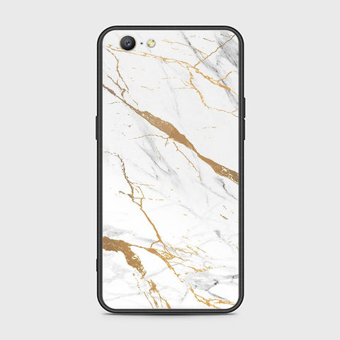 Oppo A39 Cover - Mystic Marble Series - HQ Ultra Shine Premium Infinity Glass Soft Silicon Borders Case