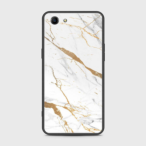 Oppo A83 Cover - Mystic Marble Series - HQ Ultra Shine Premium Infinity Glass Soft Silicon Borders Case