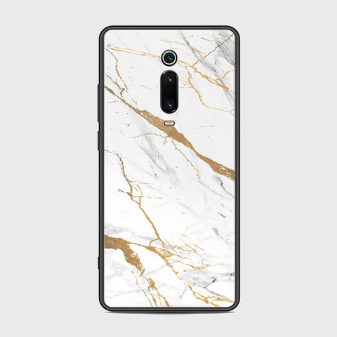 Xiaomi Mi 9T Cover - Mystic Marble Series - HQ Ultra Shine Premium Infinity Glass Soft Silicon Borders Case