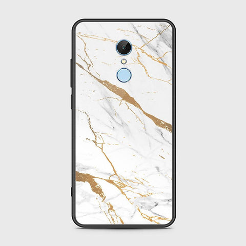 Redmi 5 Plus Cover - Mystic Marble Series - HQ Ultra Shine Premium Infinity Glass Soft Silicon Borders Case