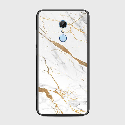 Xiaomi Redmi 5 Cover - Mystic Marble Series - HQ Ultra Shine Premium Infinity Glass Soft Silicon Borders Case