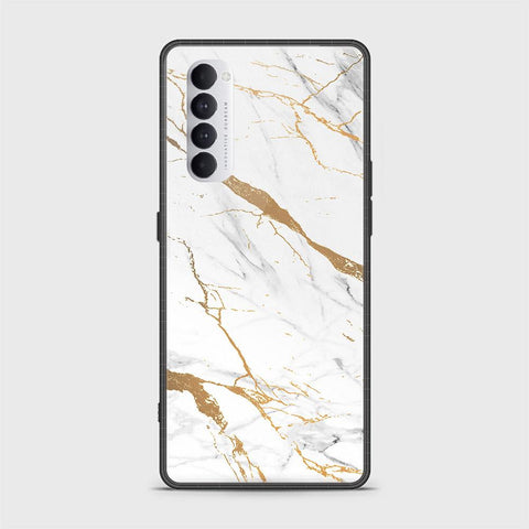 Oppo Reno 4 Pro Cover - Mystic Marble Series - HQ Ultra Shine Premium Infinity Glass Soft Silicon Borders Case