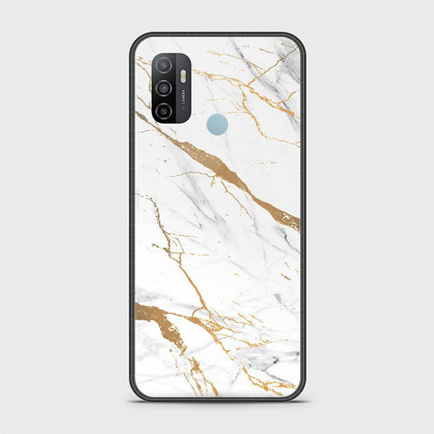 Oppo A53s Cover - Mystic Marble Series - HQ Ultra Shine Premium Infinity Glass Soft Silicon Borders Case