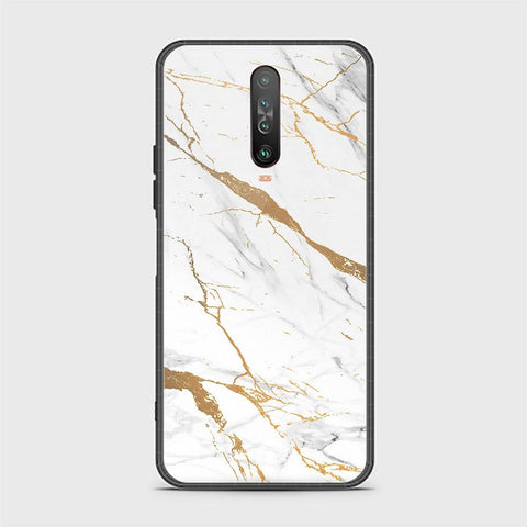 Xiaomi Redmi K30 Cover - Mystic Marble Series - HQ Ultra Shine Premium Infinity Glass Soft Silicon Borders Case