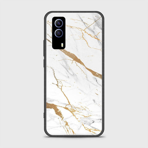 Vivo Y53s 5G Cover - Mystic Marble Series - HQ Ultra Shine Premium Infinity Glass Soft Silicon Borders Case