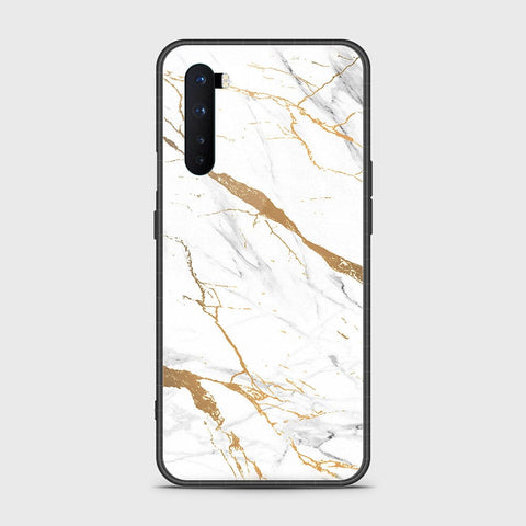 OnePlus Nord Cover- Mystic Marble Series - HQ Ultra Shine Premium Infinity Glass Soft Silicon Borders Case