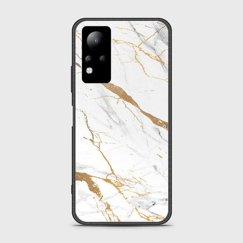 Infinix Note 11 Cover- Mystic Marble Series - HQ Ultra Shine Premium Infinity Glass Soft Silicon Borders Case