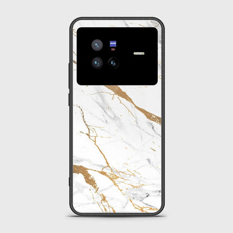 Vivo X80 Cover- Mystic Marble Series - HQ Ultra Shine Premium Infinity Glass Soft Silicon Borders Case