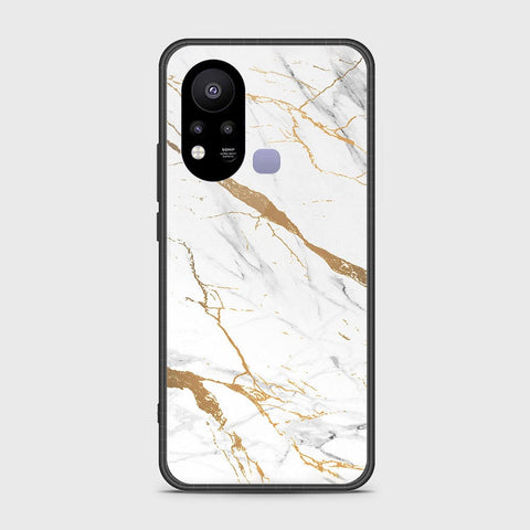 Infinix Hot 11s Cover- Mystic Marble Series - HQ Ultra Shine Premium Infinity Glass Soft Silicon Borders Case