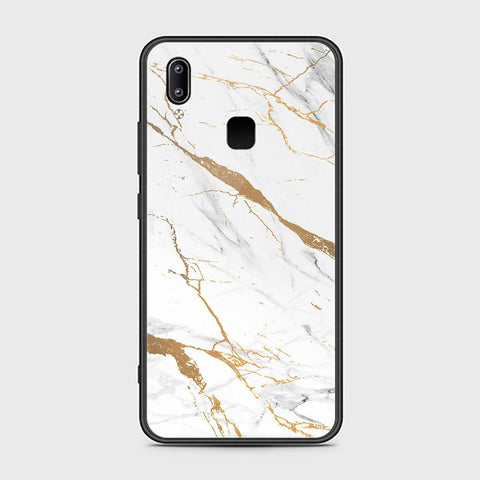 Vivo Y95 Cover - Mystic Marble Series - HQ Ultra Shine Premium Infinity Glass Soft Silicon Borders Case
