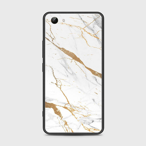 Vivo Y81 Cover - Mystic Marble Series - HQ Ultra Shine Premium Infinity Glass Soft Silicon Borders Case