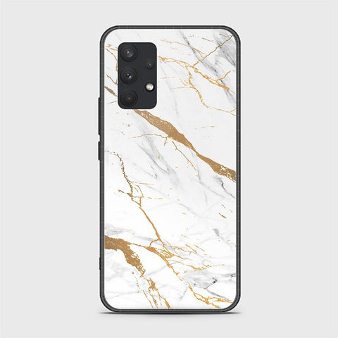 Samsung Galaxy A32 4G Cover - Mystic Marble Series - HQ Ultra Shine Premium Infinity Glass Soft Silicon Borders Case