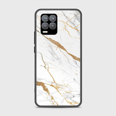 Realme 8 Pro Cover - Mystic Marble Series - HQ Ultra Shine Premium Infinity Glass Soft Silicon Borders Case