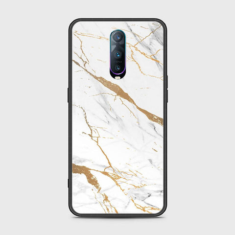 OPPO R17 Pro Cover - Mystic Marble Series - HQ Ultra Shine Premium Infinity Glass Soft Silicon Borders Case