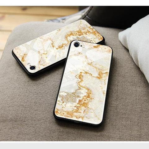 Samsung Galaxy J7 2015 Cover - Mystic Marble Series - HQ Ultra Shine Premium Infinity Glass Soft Silicon Borders Case