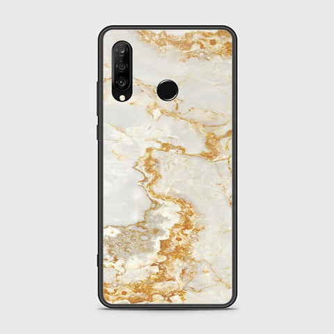 Huawei P30 lite Cover - Mystic Marble Series - HQ Ultra Shine Premium Infinity Glass Soft Silicon Borders Case