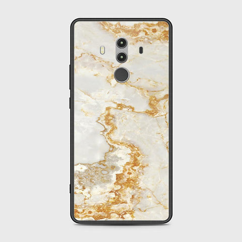 Huawei Mate 10 Pro Cover - Mystic Marble Series - HQ Ultra Shine Premium Infinity Glass Soft Silicon Borders Case