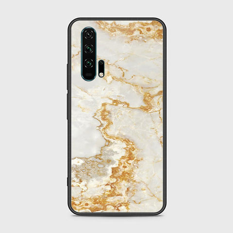 Honor 20 Pro Cover - Mystic Marble Series - HQ Ultra Shine Premium Infinity Glass Soft Silicon Borders Case